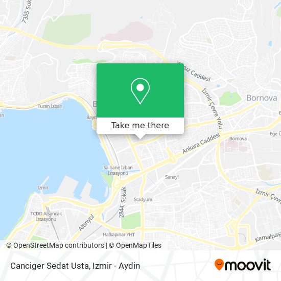Canciger Sedat Usta map