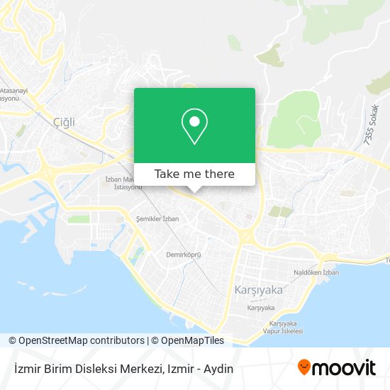 İzmir Birim Disleksi Merkezi map