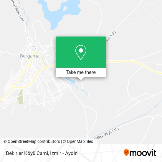 Bekirler Köyü Cami map