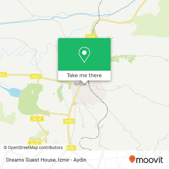 Dreams Guest House map