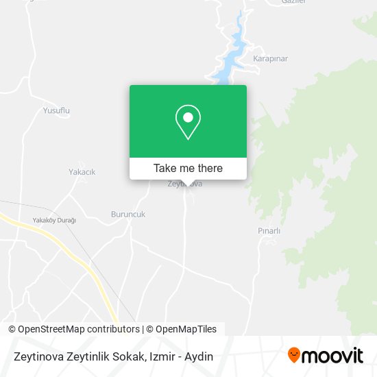 Zeytinova Zeytinlik Sokak map