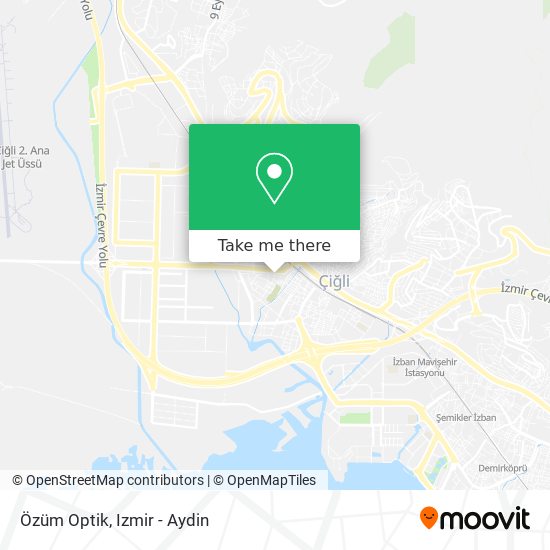 Özüm Optik map