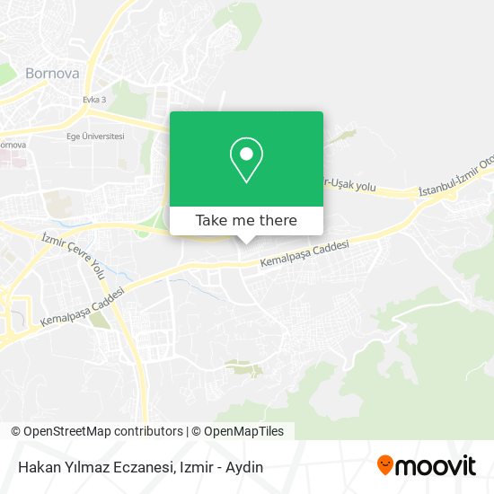 Hakan Yılmaz Eczanesi map