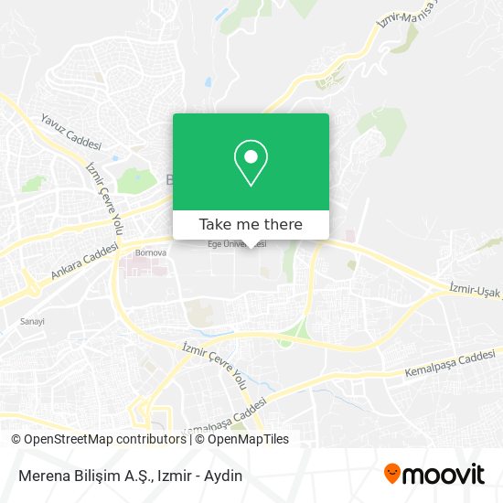 Merena Bilişim A.Ş. map