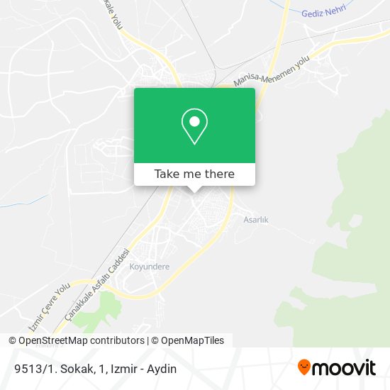 9513/1. Sokak, 1 map