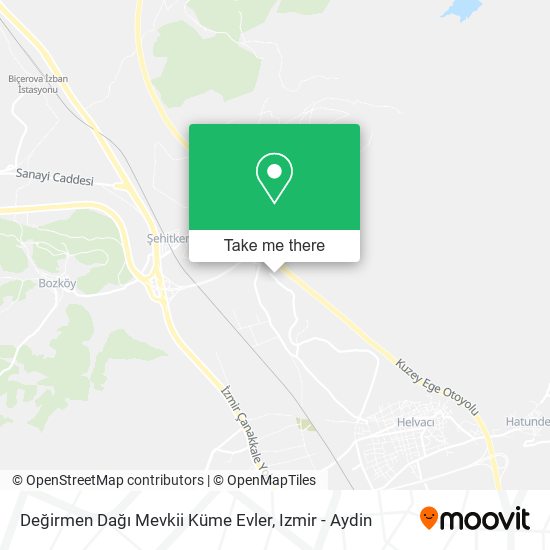 Değirmen Dağı Mevkii Küme Evler map