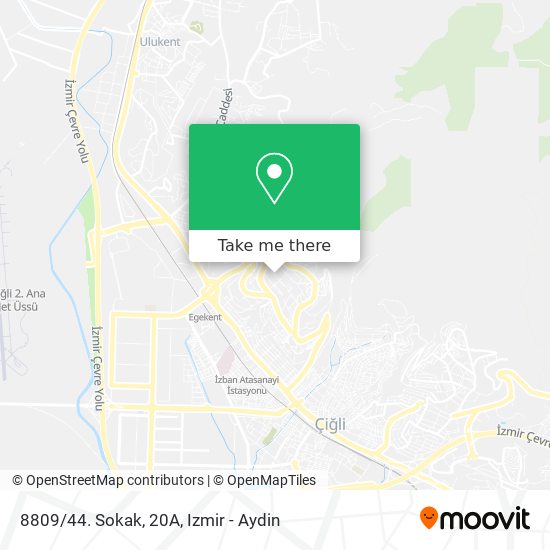 8809/44. Sokak, 20A map