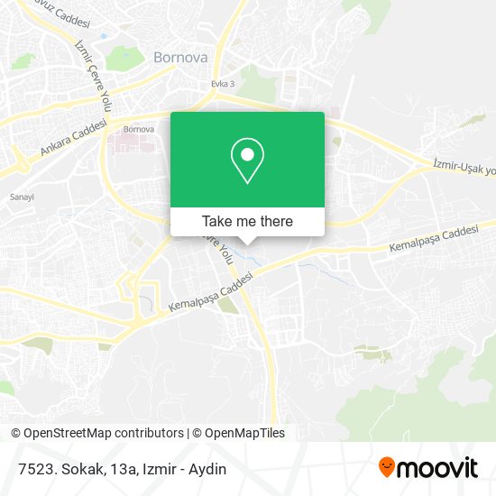 7523. Sokak, 13a map