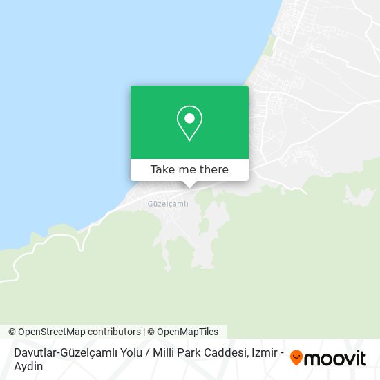 Davutlar-Güzelçamlı Yolu / Milli Park Caddesi map