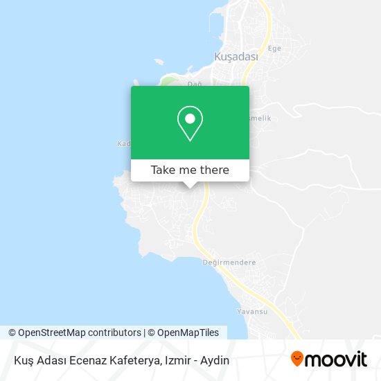Kuş Adası Ecenaz Kafeterya map
