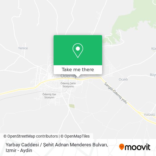 Yarbay Caddesi / Şehit Adnan Menderes Bulvarı map