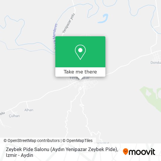 Zeybek Pide Salonu (Aydın Yenipazar Zeybek Pide) map