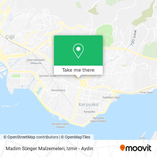 Madim Sünger Malzemeleri map