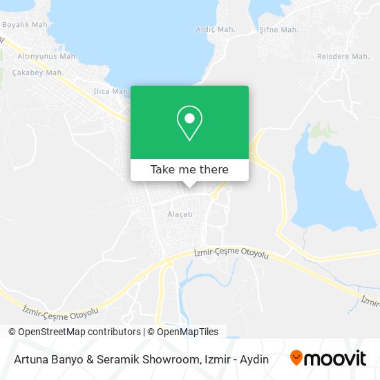 Artuna Banyo & Seramik Showroom map