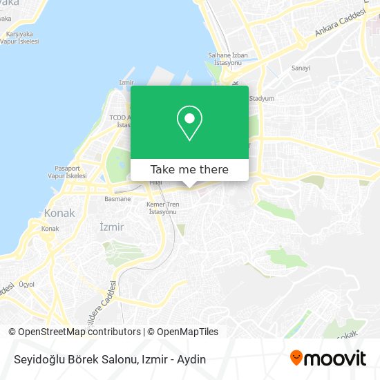Seyidoğlu Börek Salonu map