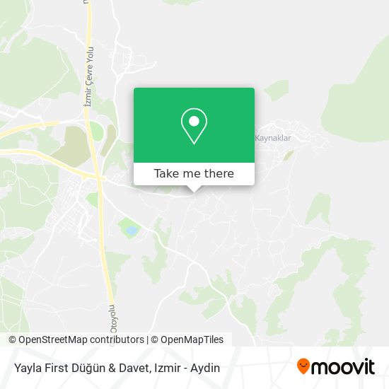 Yayla First Düğün & Davet map