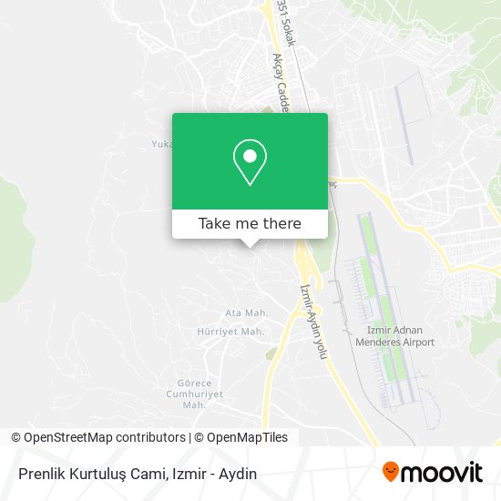 Prenlik Kurtuluş Cami map