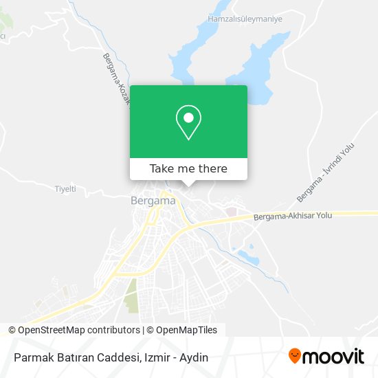 Parmak Batıran Caddesi map