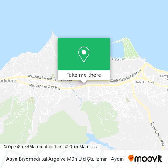 Asya Biyomedikal Arge ve Müh Ltd Şti map