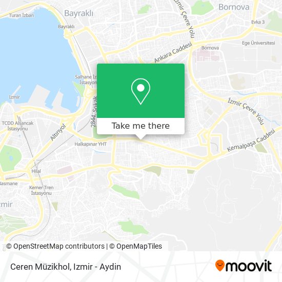 Ceren Müzikhol map