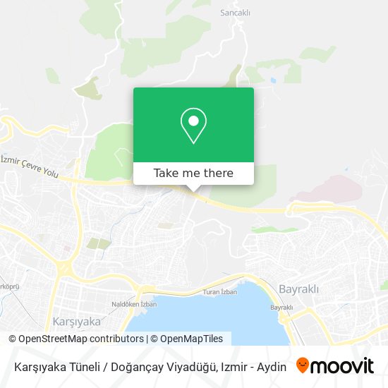 Karşıyaka Tüneli / Doğançay Viyadüğü map