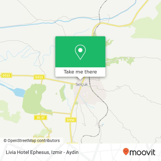 Livia Hotel Ephesus map