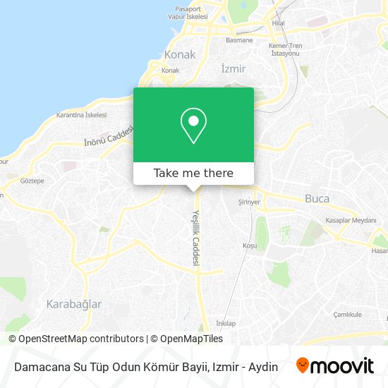 Damacana Su Tüp Odun Kömür Bayii map