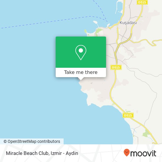 Miracle Beach Club map