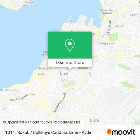 1011. Sokak / Ballıkuyu Caddesi map