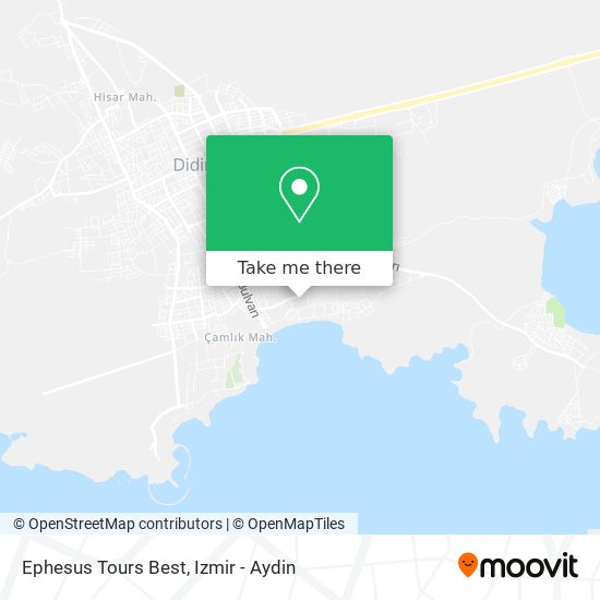 Ephesus Tours Best map