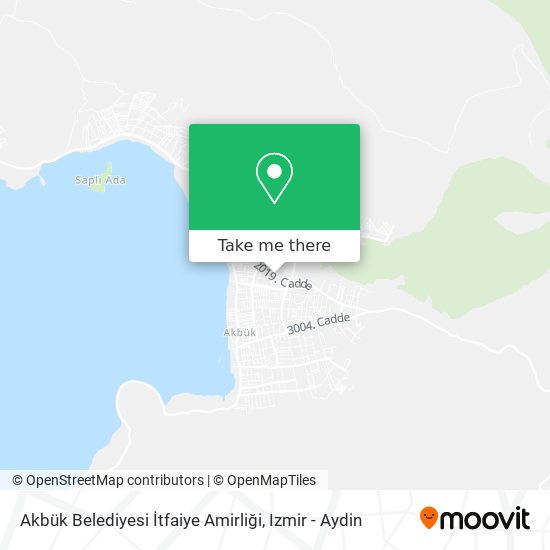 Akbük Belediyesi İtfaiye Amirliği map