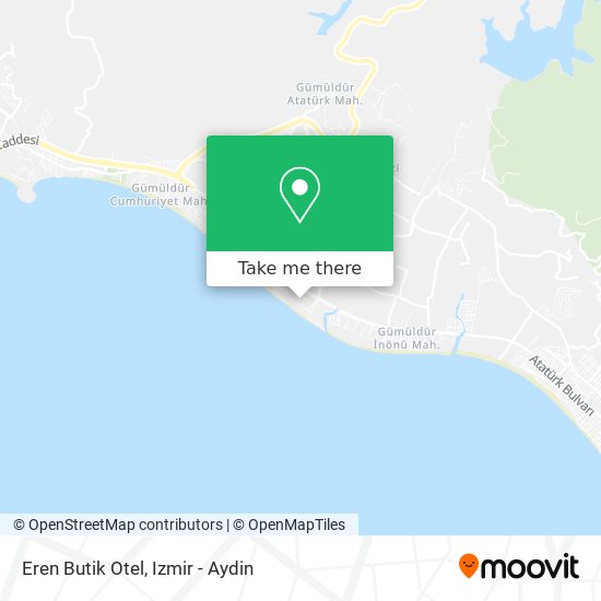 Eren Butik Otel map