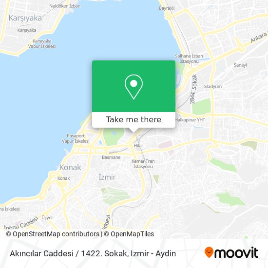 Akıncılar Caddesi / 1422. Sokak map