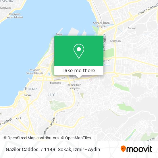 Gaziler Caddesi / 1149. Sokak map