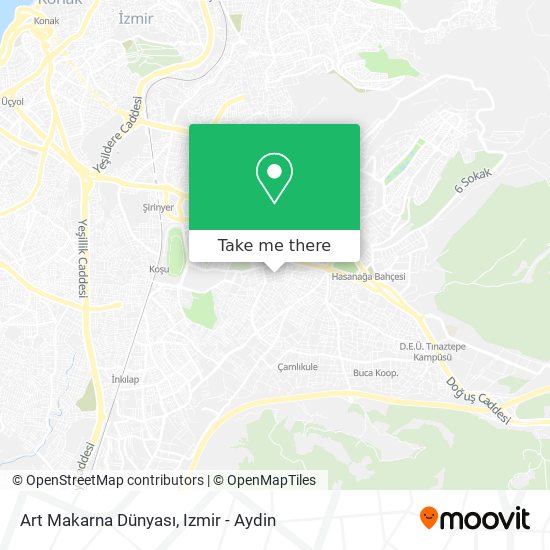 Art Makarna Dünyası map