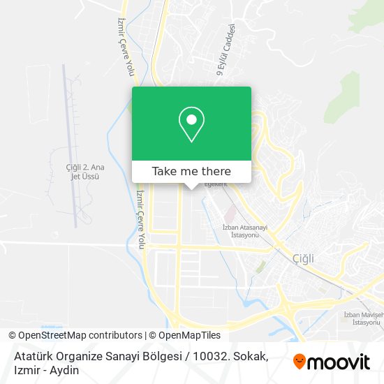 Atatürk Organize Sanayi Bölgesi / 10032. Sokak map