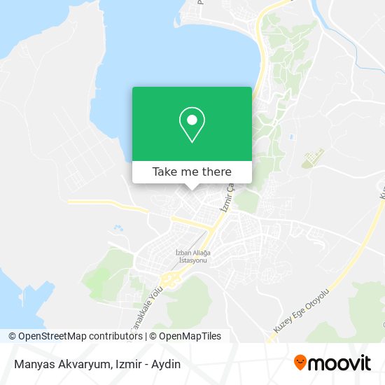 Manyas Akvaryum map