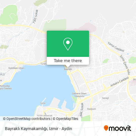 Bayraklı Kaymakamlığı map