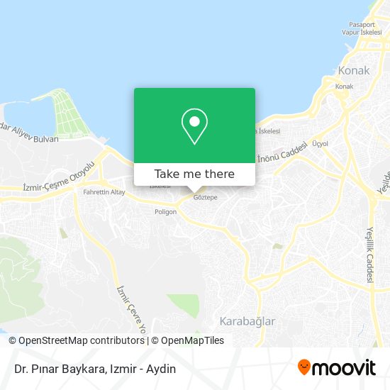 Dr. Pınar Baykara map