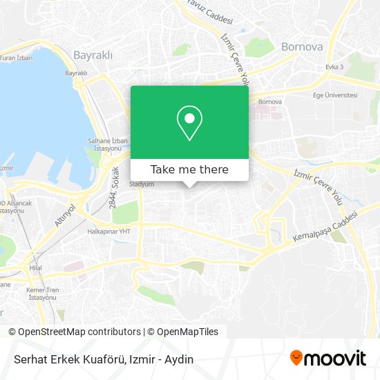 Serhat Erkek Kuaförü map