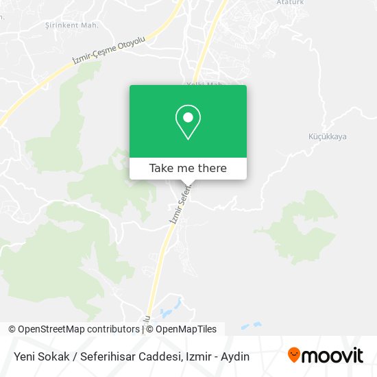 Yeni Sokak / Seferihisar Caddesi map