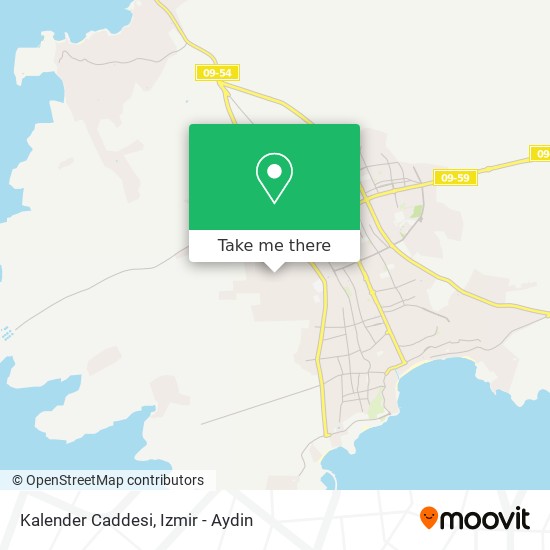 Kalender Caddesi map