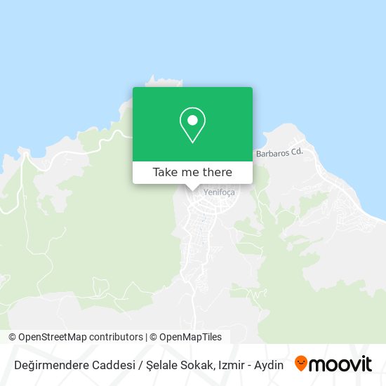 Değirmendere Caddesi / Şelale Sokak map