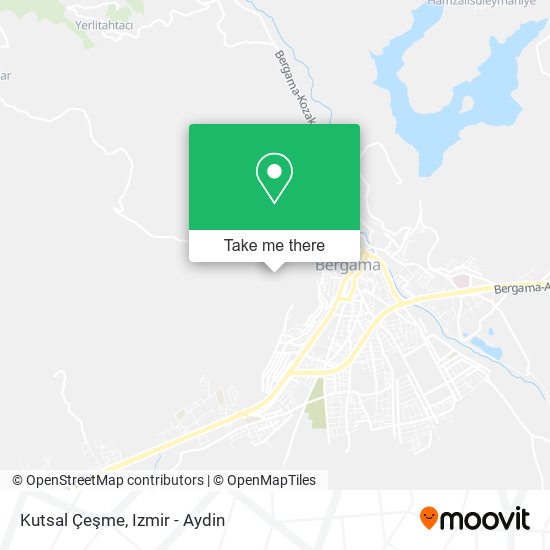 Kutsal Çeşme map