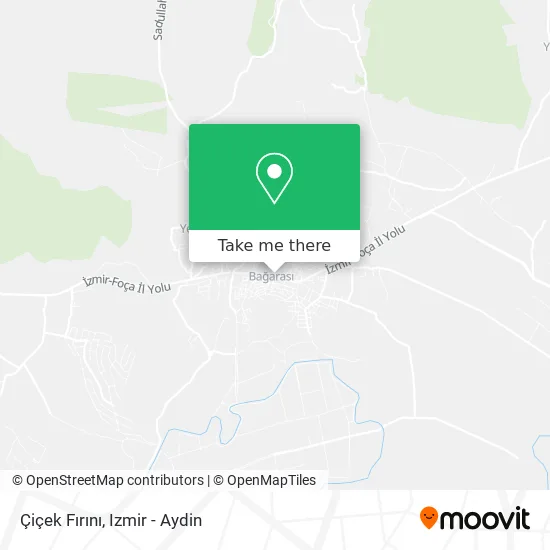 Çiçek Fırını map