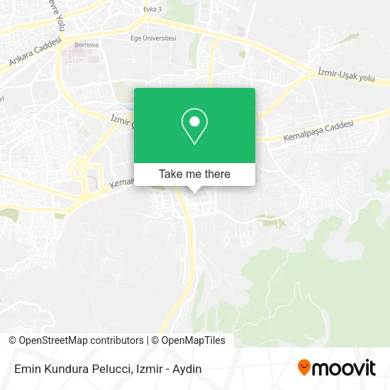 Emin Kundura Pelucci map