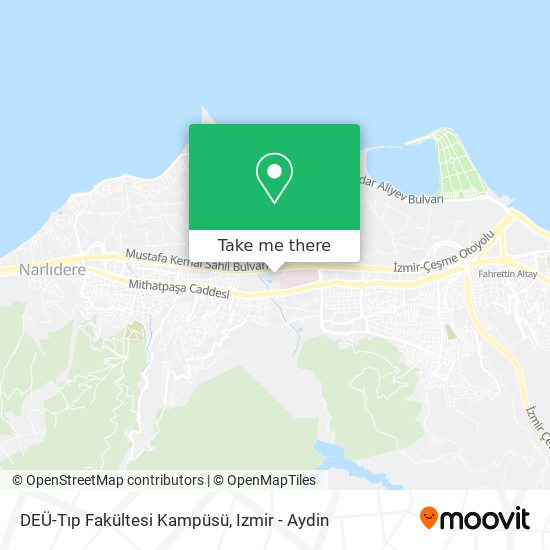 DEÜ-Tıp Fakültesi Kampüsü map