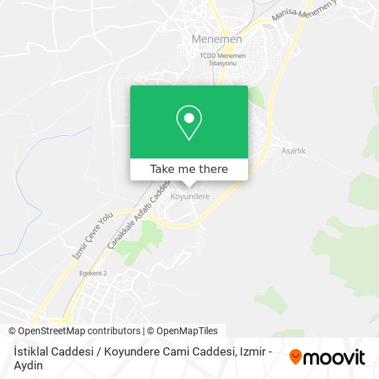 İstiklal Caddesi / Koyundere Cami Caddesi map