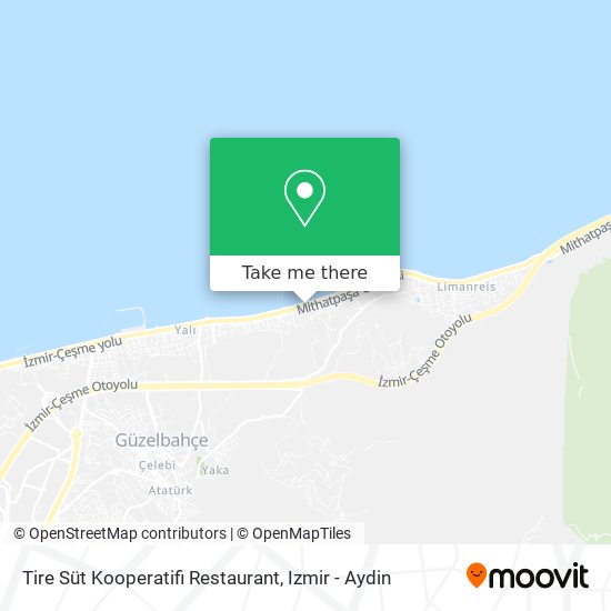 Tire Süt Kooperatifi Restaurant map