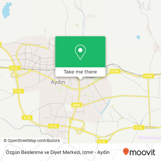 Özgün Beslenme ve Diyet Merkezi map